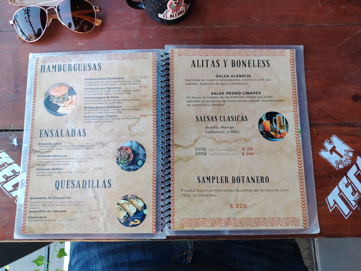 El Alebrije Chihuahua Menu - Image 3