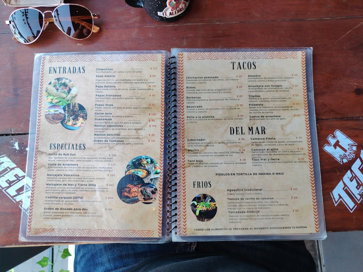 El Alebrije Chihuahua Menu - Image 4